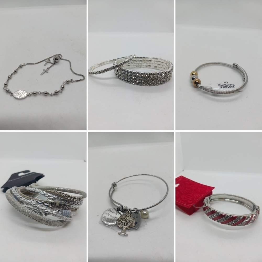 NWT 7 WOMEN'S ASSORTED BRACELETS